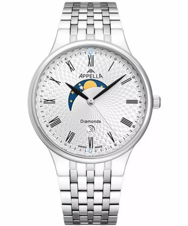 Hodinky pánske Appella Moonphase L12002.5133DMQ