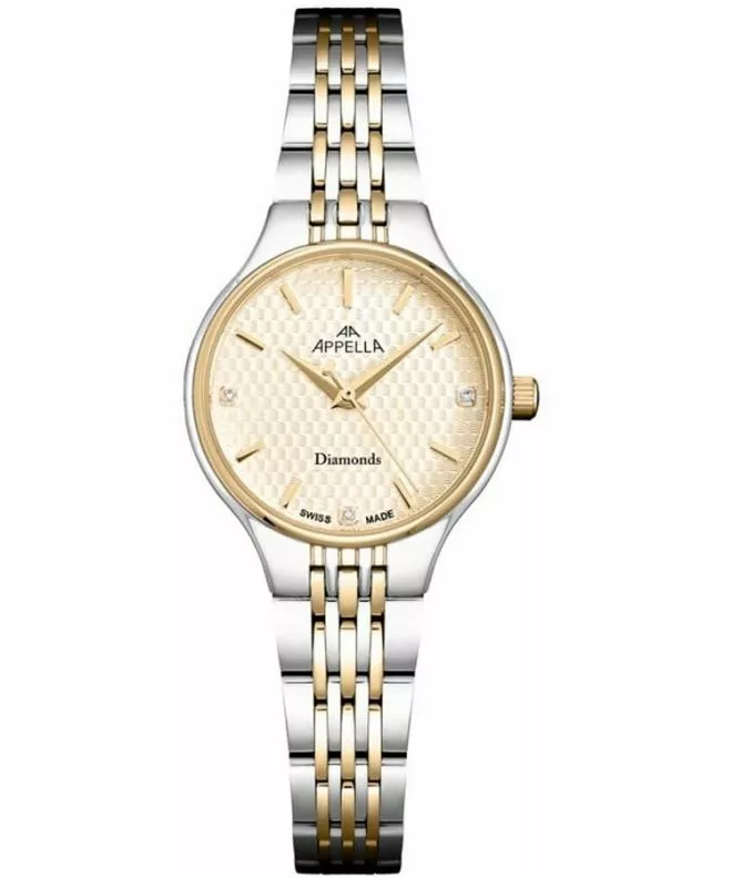 Hodinky dámske Appella Classic Diamond L50025.2111DQ