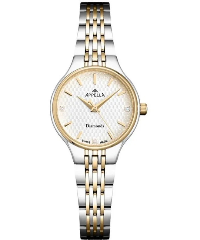 Hodinky dámske Appella Classic Diamond L50025.2113DQ