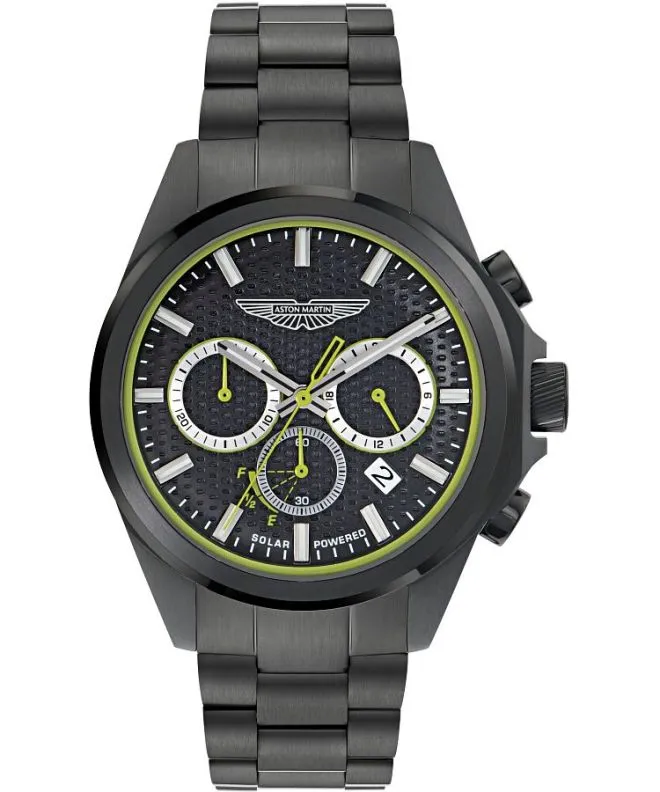 Hodinky pánske Aston Martin Thrill Heritage Line Solar Chronograph MTRH2S601