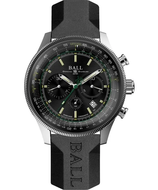 Hodinky pánske Ball Engineer Master II Super Navigator Automatic Chronograph CM3188D-PCJ-BK