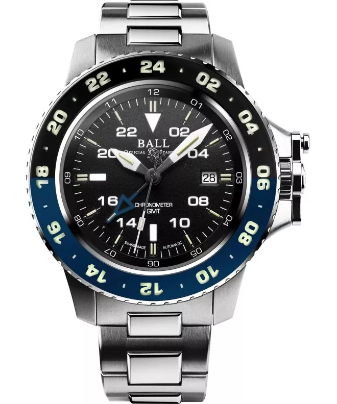 Hodinky pánske Ball Engineer Hydrocarbon AeroGMT II Automatic Chronometer DG2018C-S10C-BK