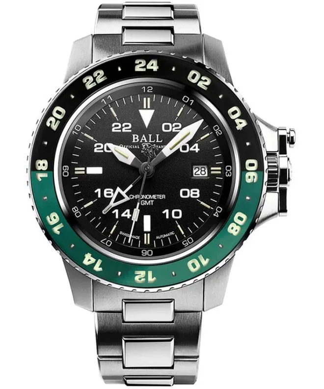 Hodinky pánske Ball Engineer Hydrocarbon AeroGMT II Automatic Limited Edition DG2018C-S8C-BK