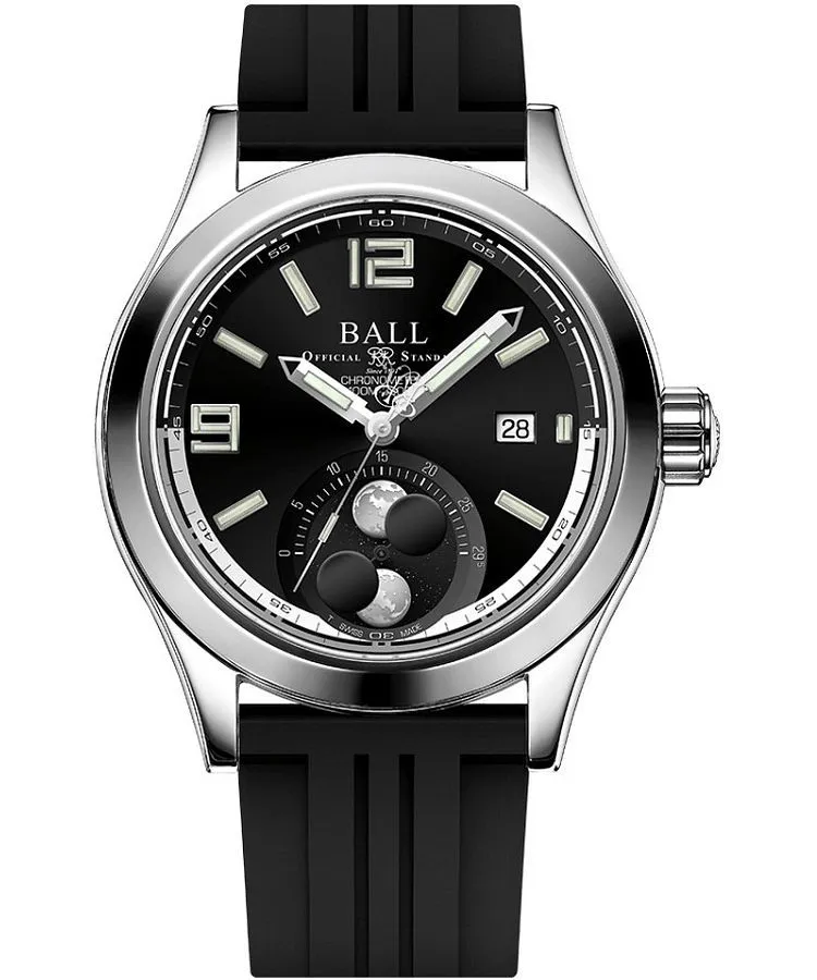 Hodinky pánske Ball Engineer II Chronometer Amortiser® Automatic Limited Edition NM2028C-P45C-BK