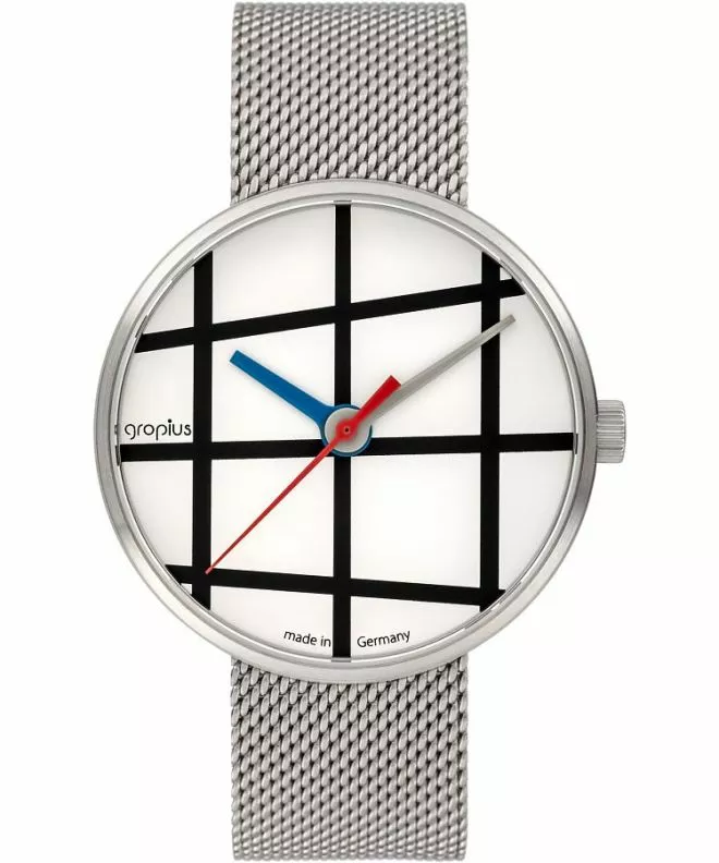 Hodinky unisex Bauhaus Walter Gropius Window WG.001-01M