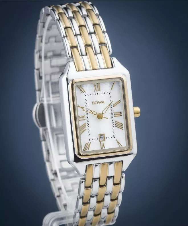 Hodinky dámske BOWA Barcelona Pearl Gold Steel 23 BC2345-154-148S