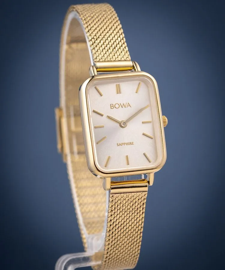 Hodinky dámske BOWA Dubai Full Gold Mesh 20 DU204-44-104M