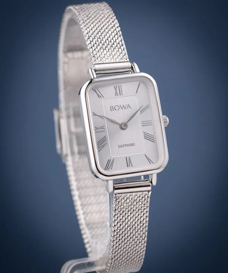 Hodinky dámske BOWA Dubai Full Silver Mesh 20 DU205-55R-105M