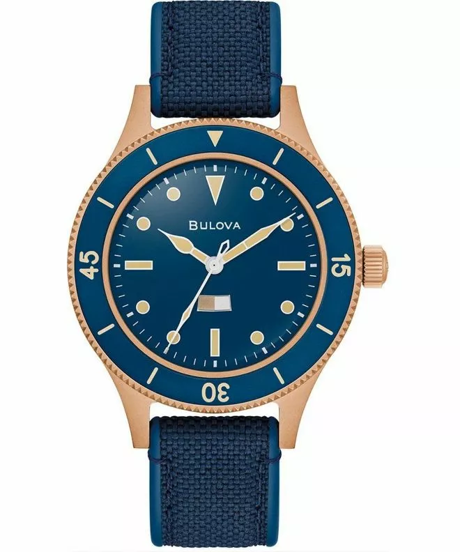 Hodinky pánske Bulova Mil-Ships 150Th Anniversary Edition Automatic 98A325