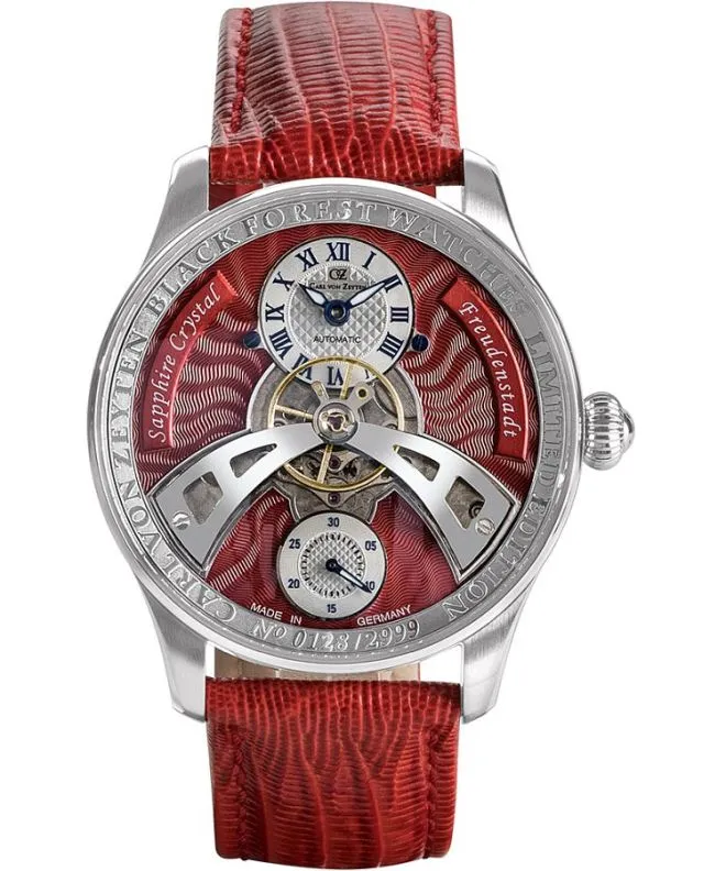 Hodinky pánske Carl von Zeyten Freudenstadt Automatic Limited Edition CVZ0043RDS