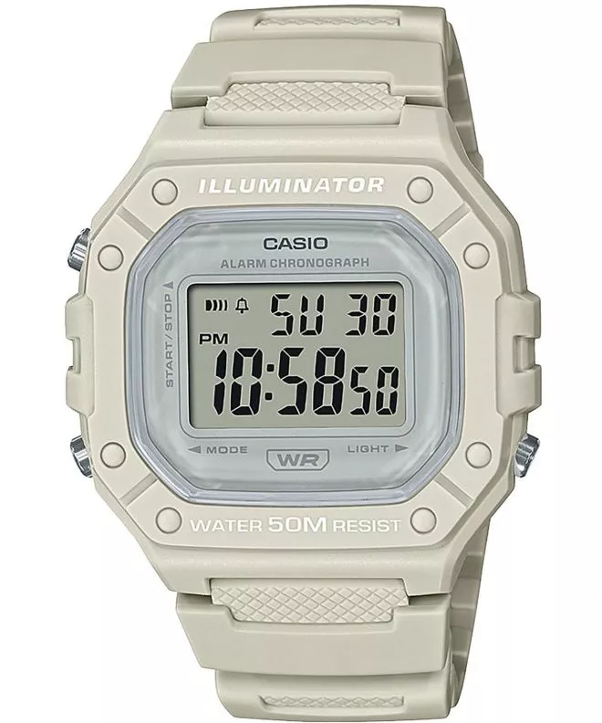 Hodinky Unisex Casio Heavy Duty W-218HC-8AVEF