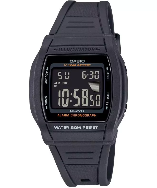 Hodinky Unisex Casio Sport W-201-1BVEG