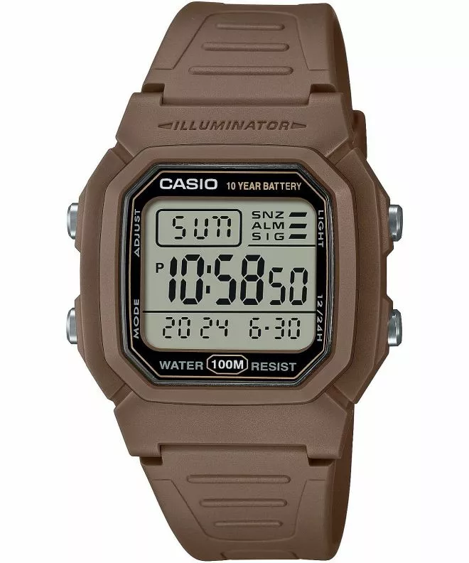 Hodinky unisex Casio Digital W-800H-5AVEF