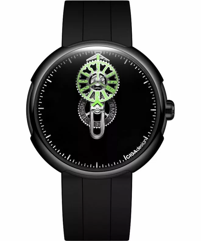 Hodinky pánske Ciga Design Time Cipher Automatic Skeleton T021-SIGR-6B