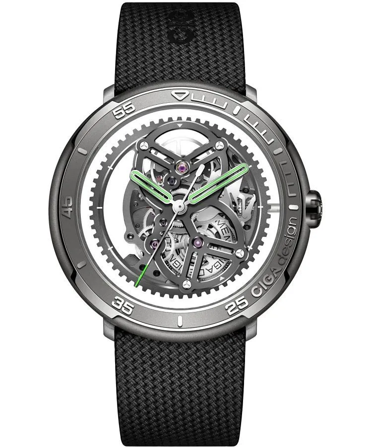 Hodinky pánske Ciga Design Vector Automatic Titanium Skeleton V011-TIGR-6B
