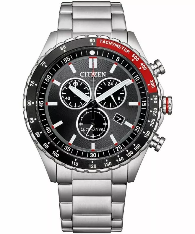 Hodinky pánske Citizen Sporty Eco-Drive Chronograph AT2566-88E