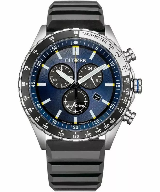 Hodinky pánske Citizen Sporty Eco-Drive Chronograph AT2569-04L