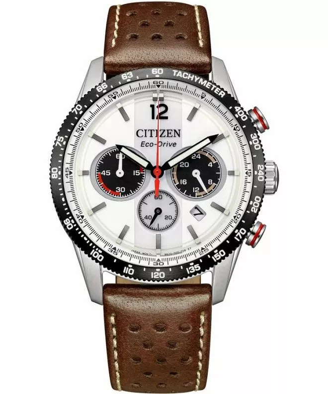 Hodinky pánske Citizen Vintage Racing Eco-Drive Chronograph CA4714-04A