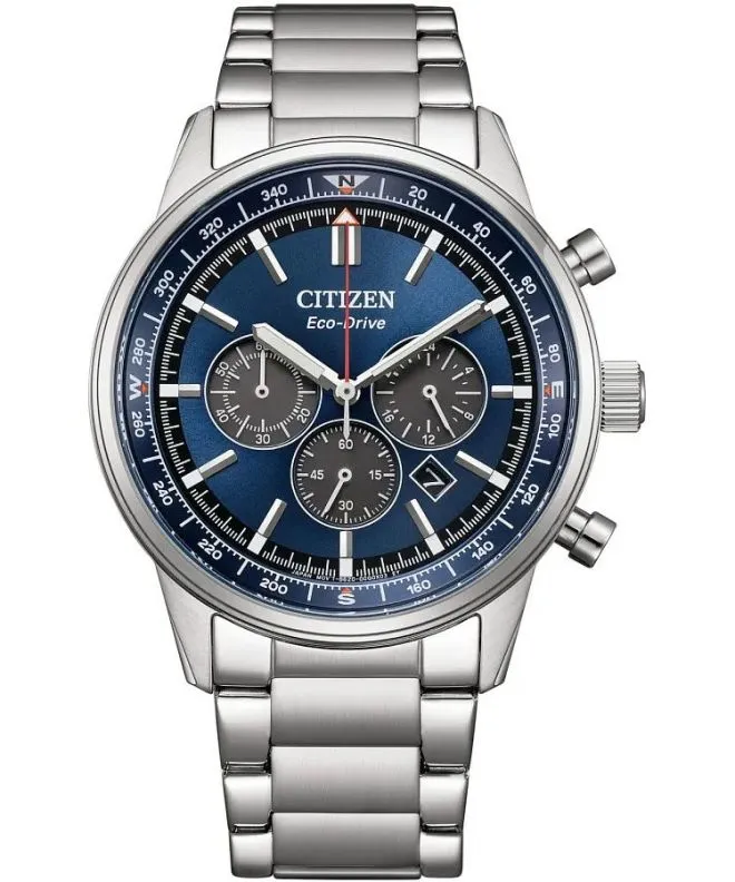 Hodinky pánske Citizen Pilot Eco-Drive Chronograph CA4720-52L
