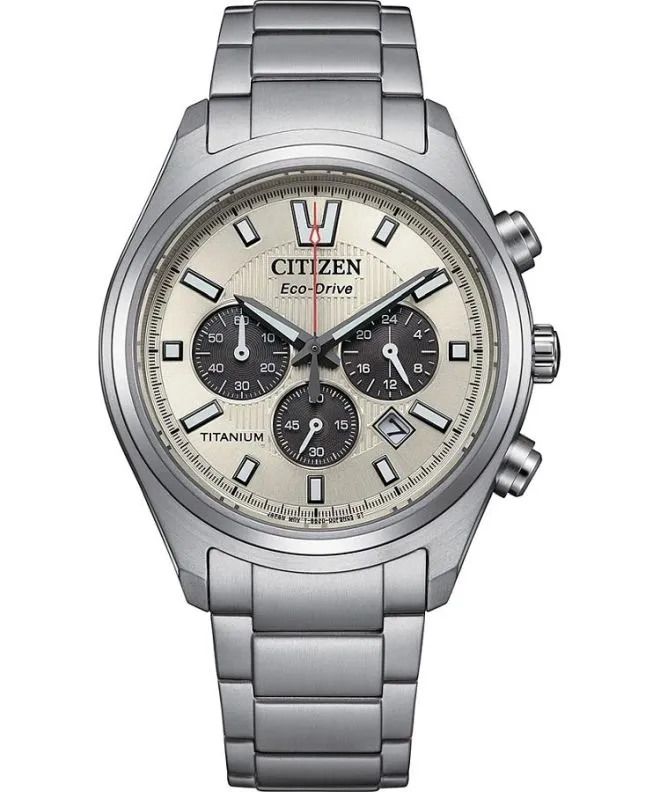 Hodinky pánske Citizen Super Titanium™ Eco-Drive Chronograph CA4750-51A