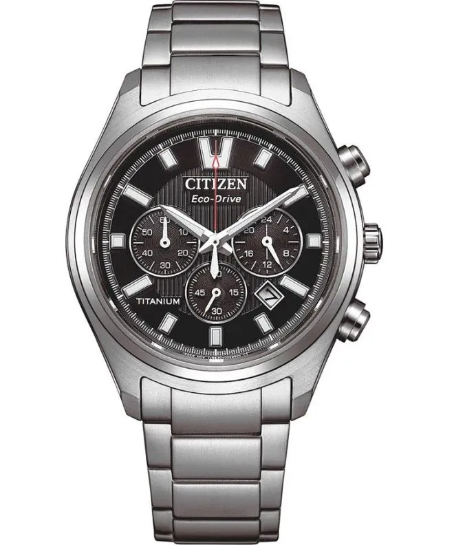 Hodinky pánske Citizen Super Titanium™ Eco-Drive Chronograph CA4750-51E