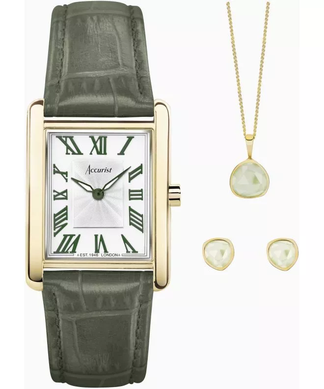 Hodinky dámske ACCURIST Rectangle Gift Set 89001