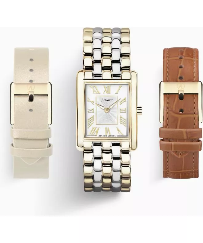 Hodinky dámske ACCURIST Rectangle Gift Set B71009