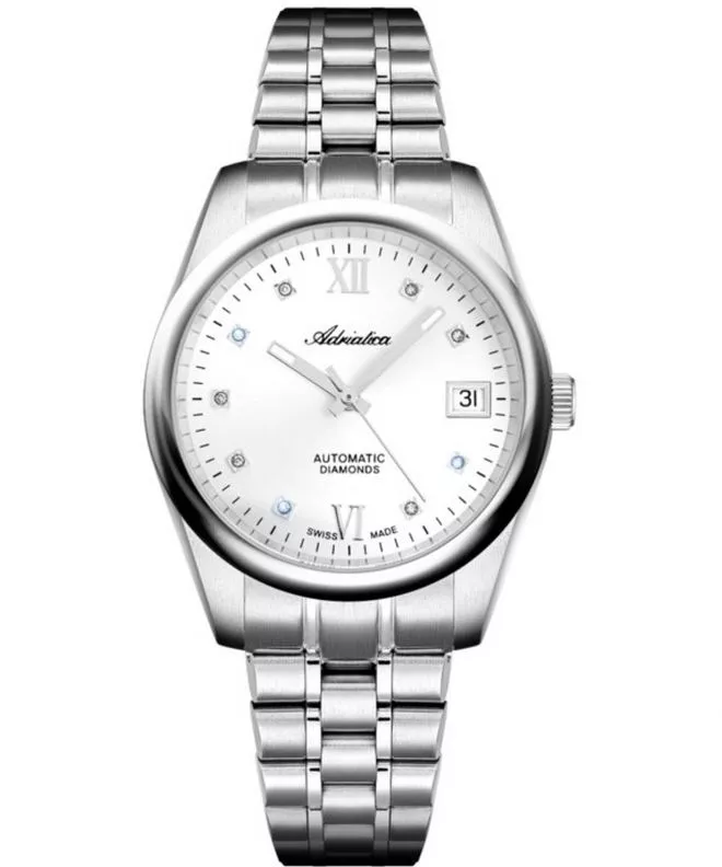 Hodinky dámske Adriatica Classic Automatic Diamonds A3198.5183DA