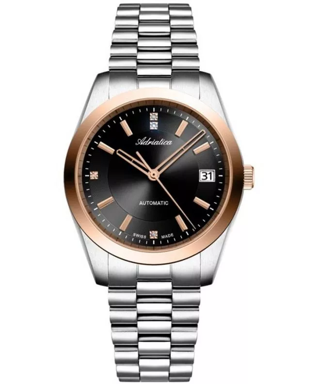 Hodinky dámske Adriatica Classic Automatic Diamonds A3802.R116AD