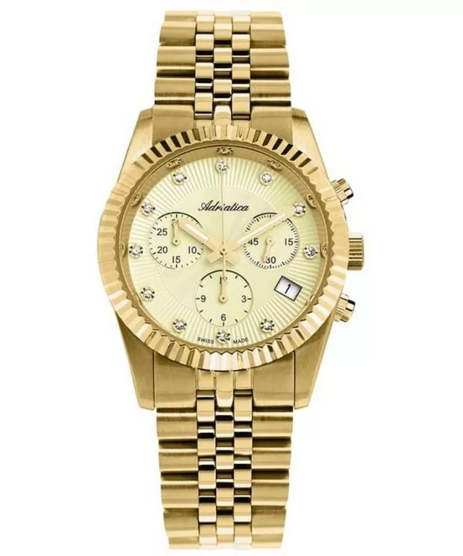 Hodinky dámske Adriatica Classic Chronograph A3809.1141CH