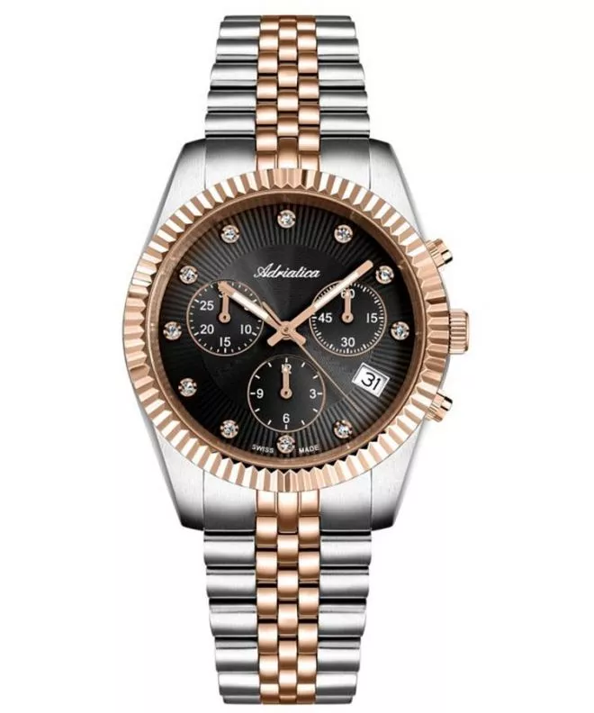 Hodinky dámske Adriatica Classic Chronograph A3809.R1R6CH