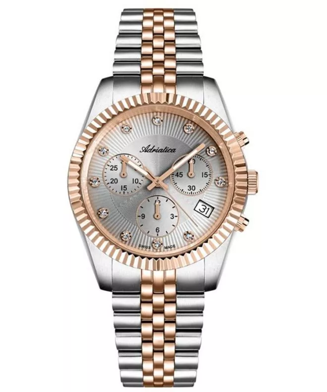 Hodinky dámske Adriatica Classic Chronograph A3809.R1R7CH