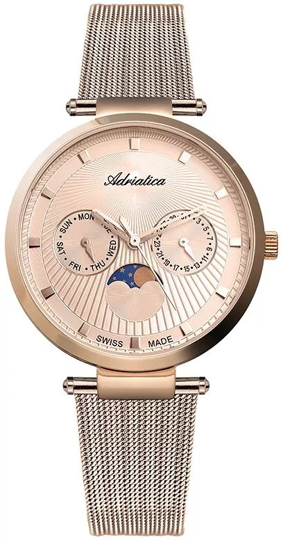 Hodinky dámske Adriatica Moon Phase A3703.914RQF