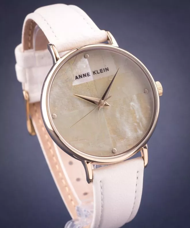 Hodinky Dámske Anne Klein Gold Tone AK-2790CMWT