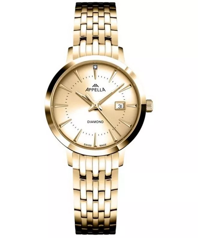 Hodinky dámske Appella Classic Diamond L32003.1191DQ
