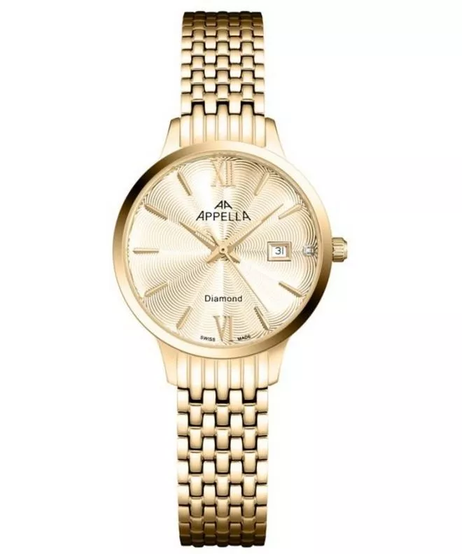 Hodinky dámske Appella Classic Diamond L50012.1161DQ