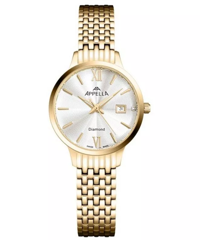 Hodinky dámske Appella Classic Diamond L50012.1163DQ