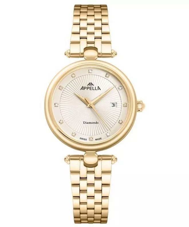 Hodinky dámske Appella Classic Diamonds L50002.1143DQ
