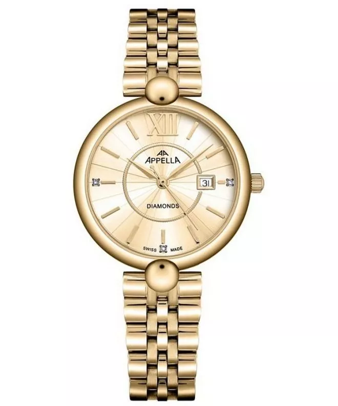 Hodinky dámske Appella Classic Diamonds L50011.1161DQ
