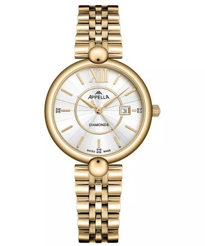 Hodinky dámske Appella Classic Diamonds L50011.1163DQ