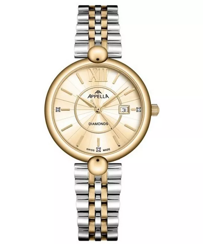 Hodinky dámske Appella Classic Diamonds L50011.2161DQ