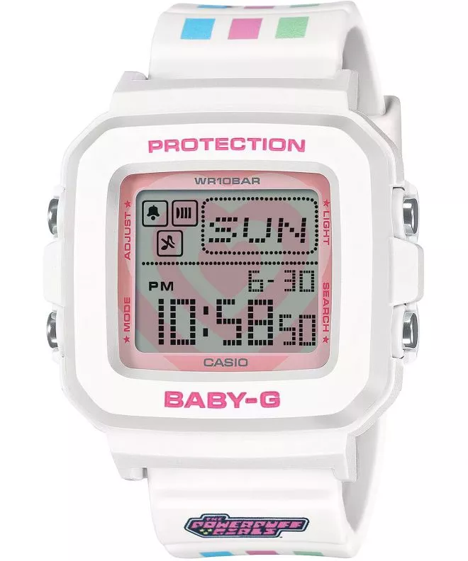 Hodinky dámske Casio Baby-G Classic PLUS x THE POWERPUFF GIRLS Gift Set BGD-10KPP-7ER
