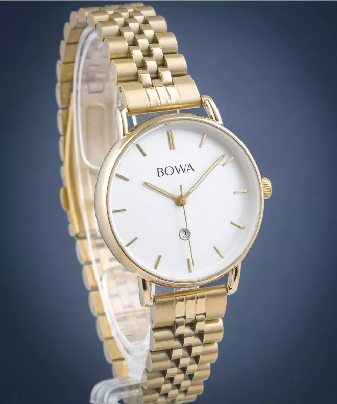 Hodinky dámske BOWA Milan White Gold Steel 34 MI344-24-164S