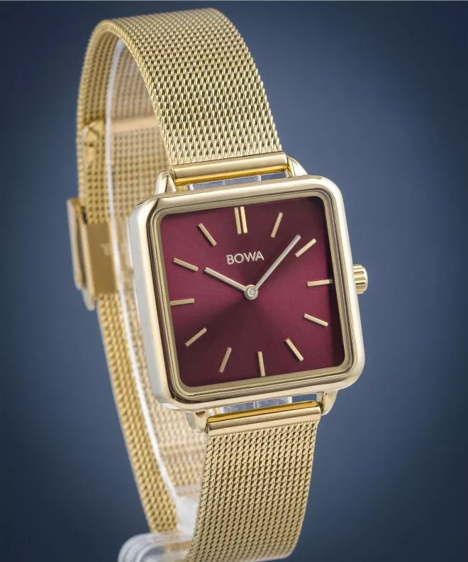 Hodinky dámske BOWA Vienna Red Gold Mesh 29 VI294-134-164M