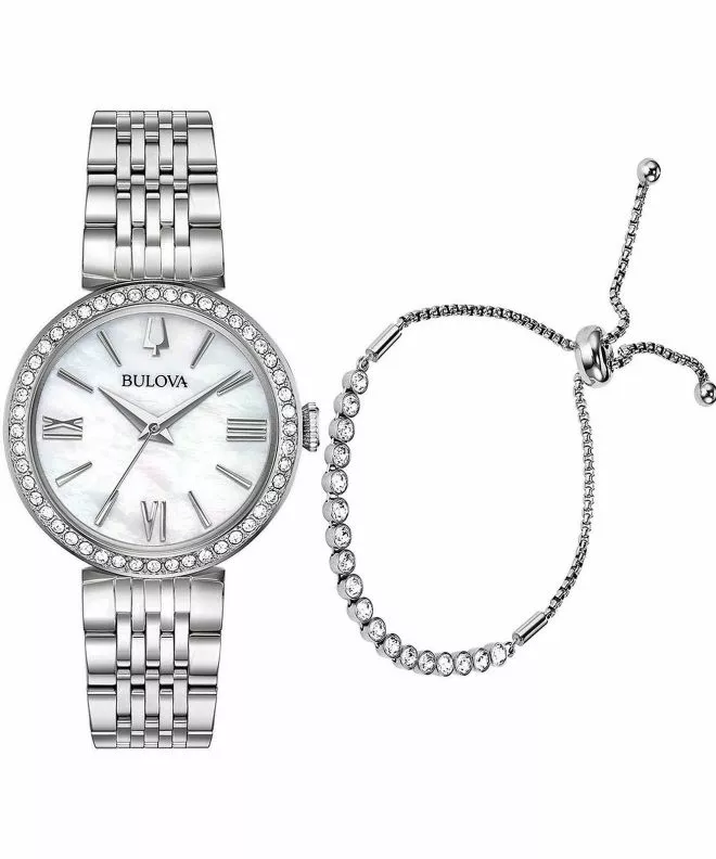 Hodinky dámske Bulova Crystal Gift Set 96X153