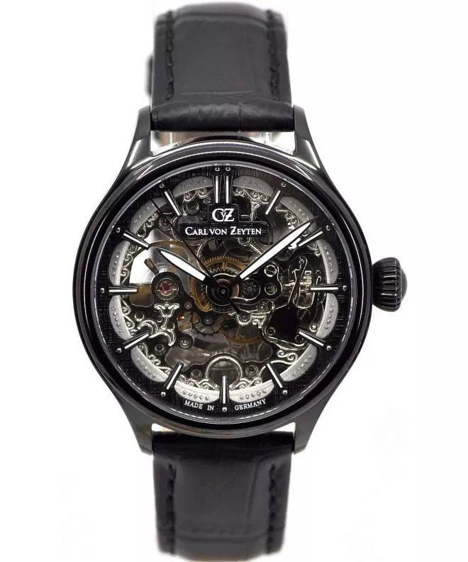 Hodinky Dámske Carl von Zeyten Horbach Skeleton Automatic CVZ0072BBKS