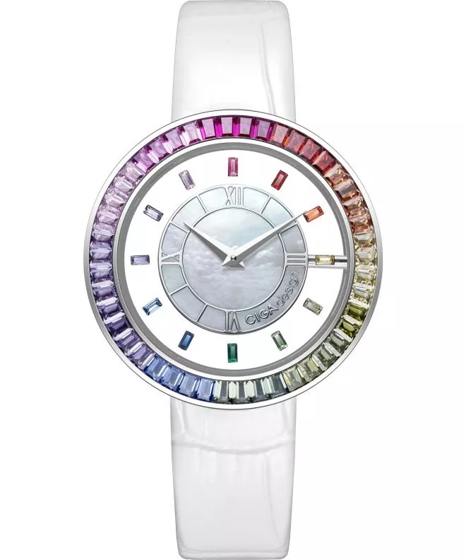 Hodinky dámske Ciga Design D Series SPARKLE D022-SIRB-1WH