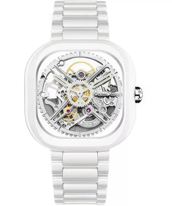 Hodinky dámske Ciga Design X Series Ceramic Skeleton C012-WG01-W7W (C012-WG01-7W)