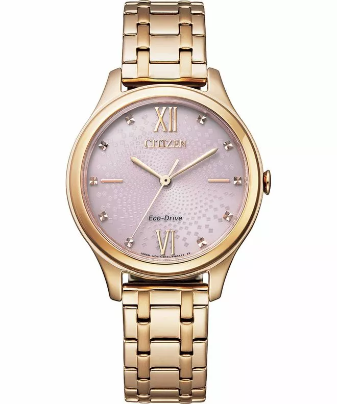 Hodinky dámske Citizen Elegance Eco-Drive EM0503-75X