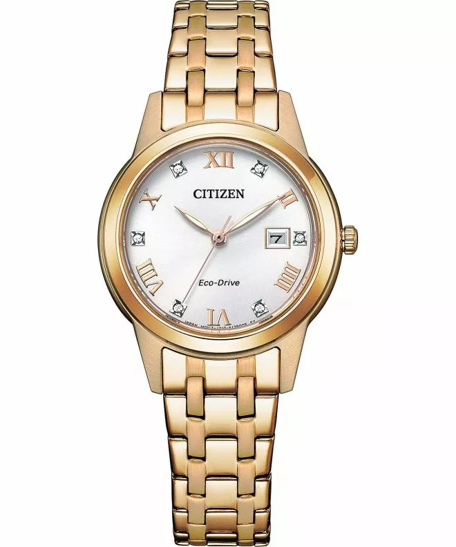 Hodinky dámske Citizen Elegant Crystals Eco-Drive FE1243-83A